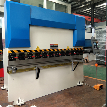 WDF67K 10 стапки метална CNC машина за сопирање со преса со DELEM DA53T контролер