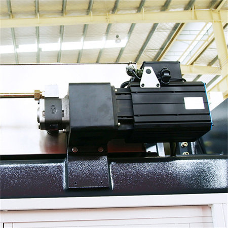 160T6m Хидраулична машина за сопирање со притисок со 4 оски CNC контролиран мерач за автоматско свиткување назад
