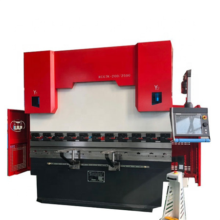 Електрохидраулична хибридна CNC прес кочница од серијата WF67K-C, машина за виткање со висока ефикасност