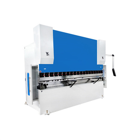 Хидраулична машина за свиткување Плоча AMUDA 130T-4000 CNC Хидраулична машина за свиткување со сопирачка со преса со Delem DA53T 4+1 оска за преклопна плоча