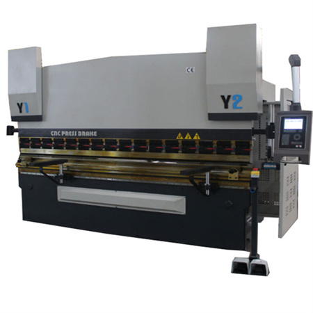 Мини CNC машина за свиткување со сопирачка со преса со плоча со дебелина од 2 мм