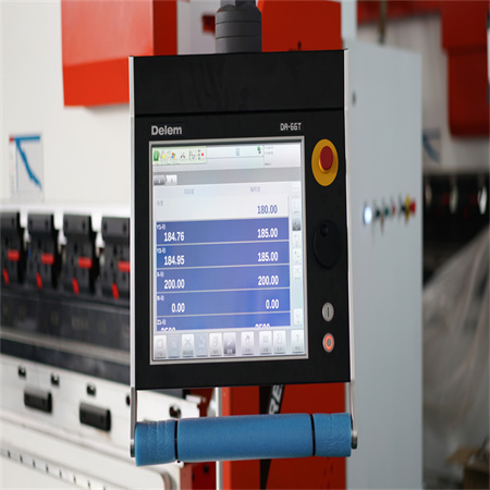 Автоматска CNC хидраулична преса машина за свиткување на сопирачки за свиткување 8 MM 250 тони метална плоча