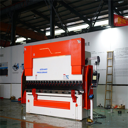 Машина за сопирање со притискање на свиткување Висококвалитетен серво DA53 хидрауличен CNC машина за сопирачки за свиткување со притискање на лим