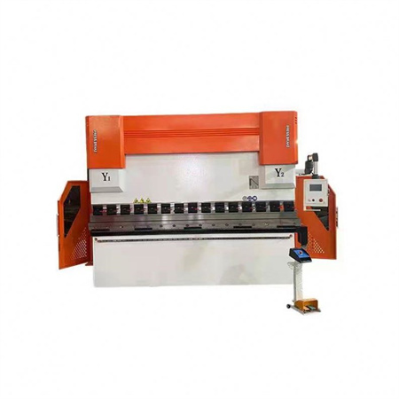 Хидраулична CNC преса од 80 тони, преса за сопирачки од челична плоча, хидраулична машина за свиткување WC67K