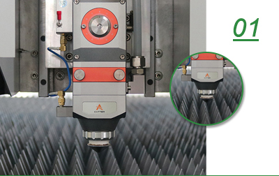 4000w Metal Fiber Laser Cutting Machine With Yaskawa Servo Motor Ласерска машина за сечење метални влакна од 4000w со серво мотор Yaskawa