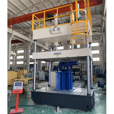 Метален лим од 110 тони Прес агол за сечење Hydraulic Ironworker машина