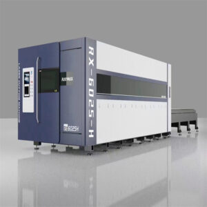 Индустриска ласерска опрема 1000w Cnc-фибер ласерска машина за сечење за челичен лим