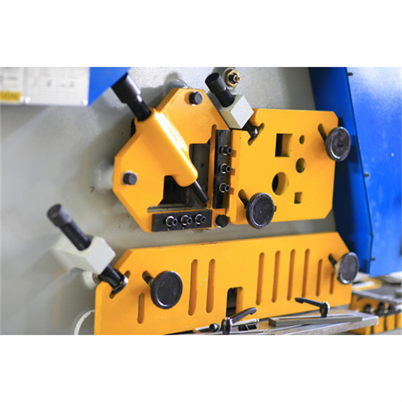 Економска универзална Hydraulic Ironworker Кина Производители Цена Безбедносно стрижење Машина за свиткување и засекување