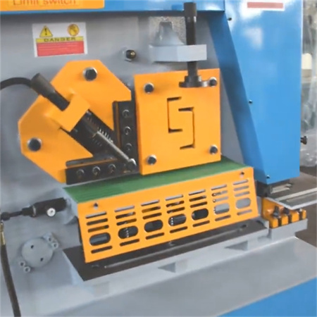 Серија Q35Y Мултифункционална хидраулична железарска комбинирана машина за удирање и стрижење Аголна машина за сечење метали