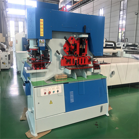Произведено во Кина Q3516 120 тони хидраулични железни работнички ножици Челична машина за удирање и сечење Хидраулична машина за железарство