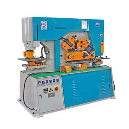 Висококвалитетна хидраулична железарска машина за стрижење и дупчење комбинирана CNC железен работник