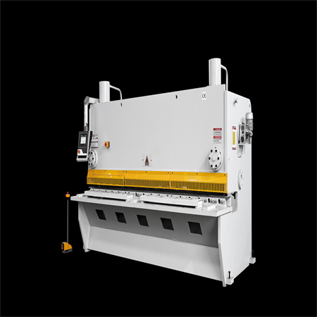 6 x 3200MM E21S контролер хидраулична гилотина, машина за сечење стрижење за јаглеродна челична плоча и железо поцинкуван лим
