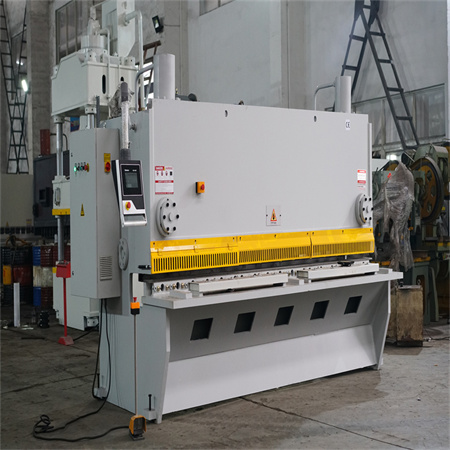 Гилотинска машина MD 11 контролер Автоматска гилотина хидраулична машина за стрижење со прилагодлив простор на сечилото за сечење метален лим