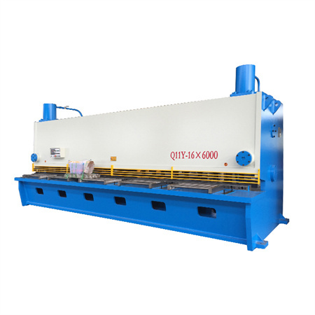 CNC машина за стрижење хидраулична гилотина од типот HAAS, опремена со CNC систем E21S.