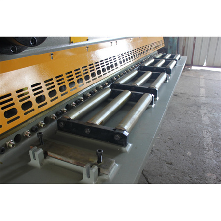 6 x 3200MM E21S контролер хидраулична гилотина, машина за сечење стрижење за јаглеродна челична плоча и железо поцинкуван лим