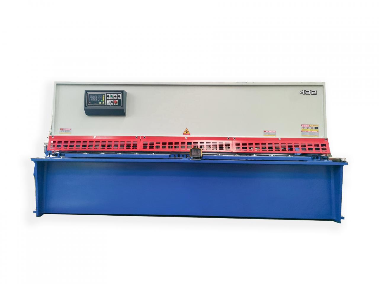 Cnc хидраулична машина за стрижење Qc12y-123200mm Cnc машина за стрижење