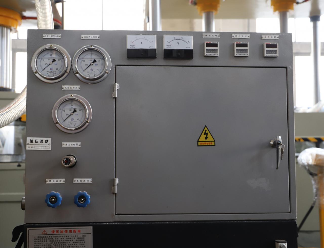 Топла плоча Hydroforming 100 тони печат машина Хидраулична преса машина